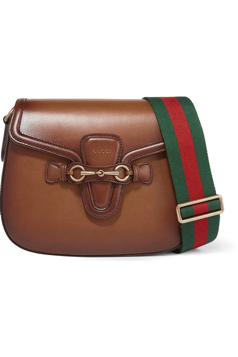 gucci icon brown bage|Gucci brown leather shoulder bag.